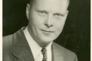 A Portrait of Johnson '31 in 1956 as Ambassador to Czechoslovakia